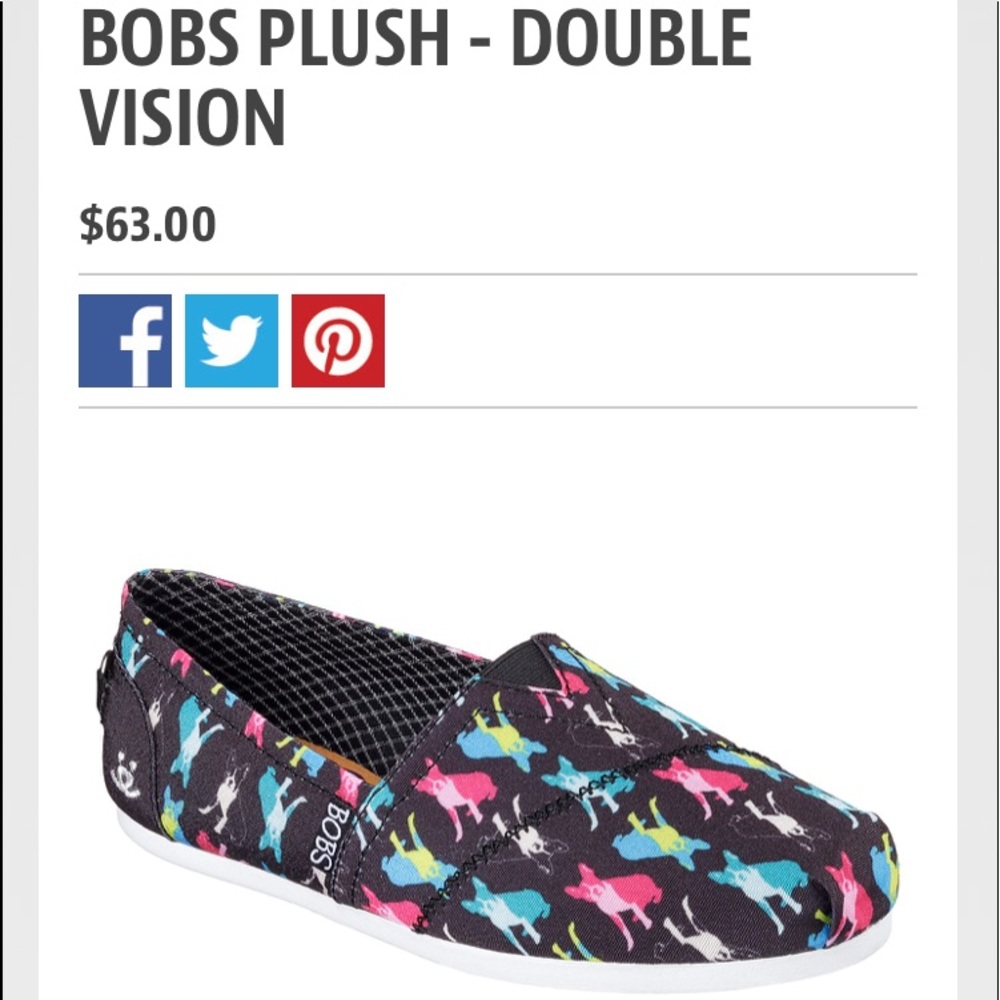 Bobs Plush by Skechers "Double Vision"